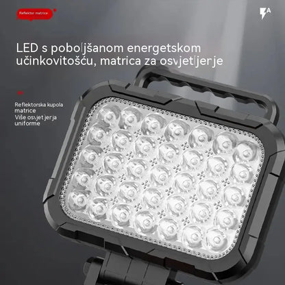 🔥💡Svjetilna lampa s litijevom baterijom i USB sučeljem, prikladna za scenarije poput popravka automobila.