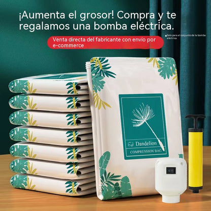 5 artículos por 30 euros【60*80cm】Bolsas de compresión al vacío para guardar edredones, ropa y ropa de cama: bolsas de almacenamiento para el hogar.
