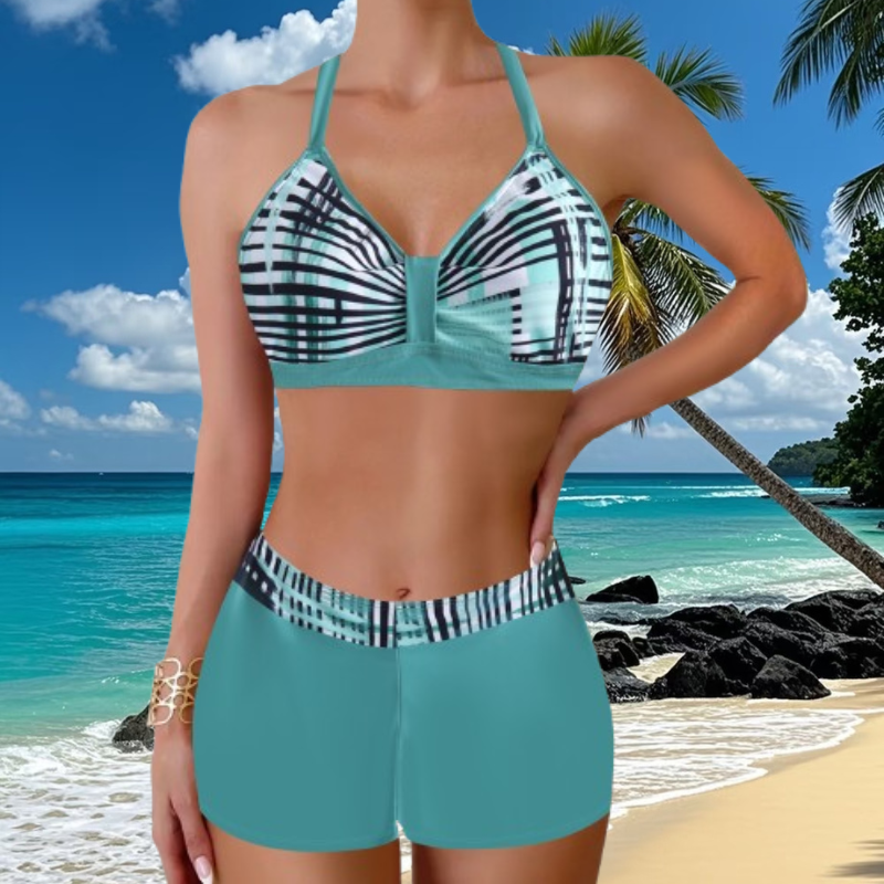 🏖️👙🌴 Plavky s potlačou, ideálne na dovolenku na pláži – rýchloschnúce, pohodlné a priedušné ✨