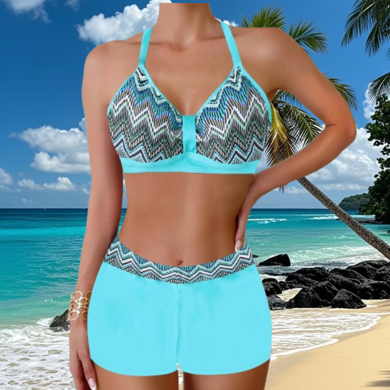 🏖️👙🌴 Plavky s potlačou, ideálne na dovolenku na pláži – rýchloschnúce, pohodlné a priedušné ✨