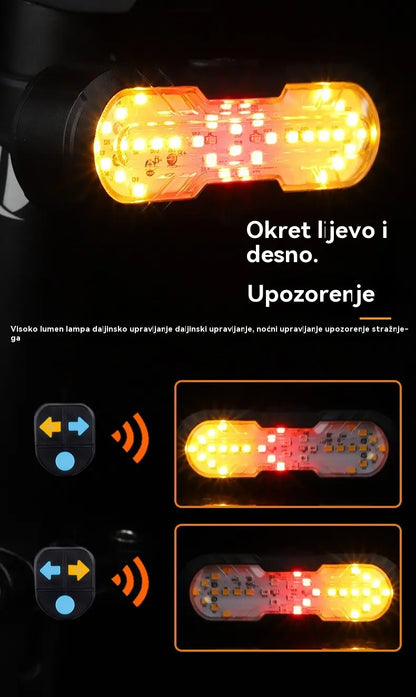 😀21 eura po setuNova višenamjenska bežična truba s daljinskim upravljačem za pokazivače smjera
