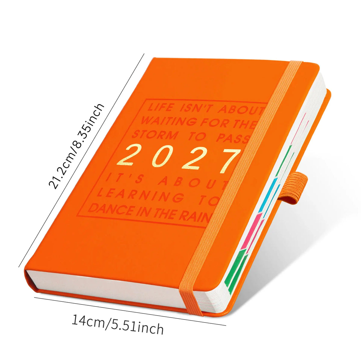 🎁Novinka na rok 2026 s 50 % zľavou💥Plánovač na rok 2027 – formát A5, jedna strana s dátumom na každý deň – ideálny na denné poznámky a plánovanie do budúcnosti ✨