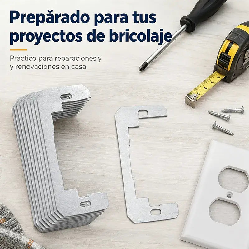 🔌 5 pieza 25€ 🛠️ Separador de placa de pared: ajuste perfecto, alineación precisa y solución rápida para cajas desniveladas 🏠