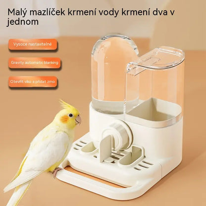 🔥💧Automatický kŕmidlo a napájačka pre vtáky 2 v 1 do klietky
