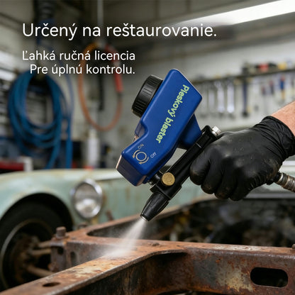 🔫✨ Prenosná pieskovacia pištoľ s gravitačným podávaním – na odhrdzavenie, leptanie a odhrotovanie
