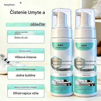 🔥Kúpte 1 a druhý získate zadarmo🔥2 kusy za 23 eur-Tento vysokoúčinný čistič pohoviek má silné schopnosti odstraňovať škvrny, nevyžaduje vodu a je vhodný na chemické čistenie tkanín.