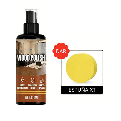[Compra 1 y llévate 1 gratis] 200 ml + 2 esponjas 😆 Spray para eliminar el moho de la madera