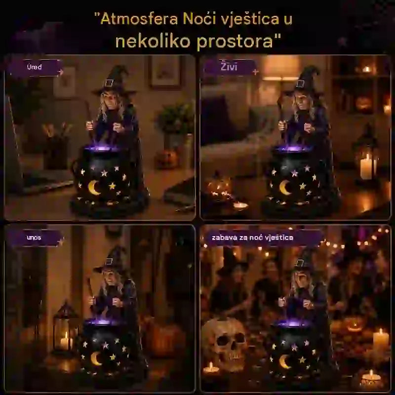 🧙‍♀️🎃Kip vještice za Noć vještica u kotlu