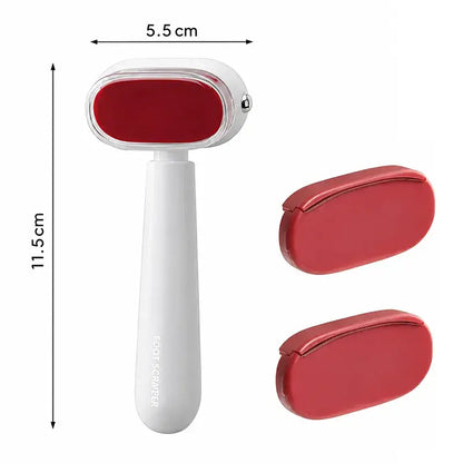 ⏰🔥 2 herramientas para pedicura + 4 cuchillas de repuesto 🏆 Raspador de pies de doble cara para eliminar callos ✨🦶