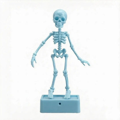 💧Adorno de acuario de esqueleto bailarín con burbujas💀