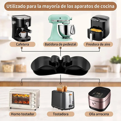 【5 piezas 24€】Organizador de cables de escritorio sin necesidad de taladrar