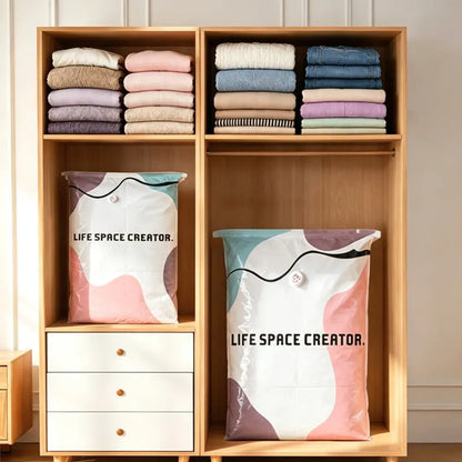 🧳【5 artículos por 28 €】💨 Bolsa de almacenamiento al vacío grande y compresible: no requiere bomba, es a prueba de fugas e ideal para ahorrar espacio en maletas y en casa ✈️