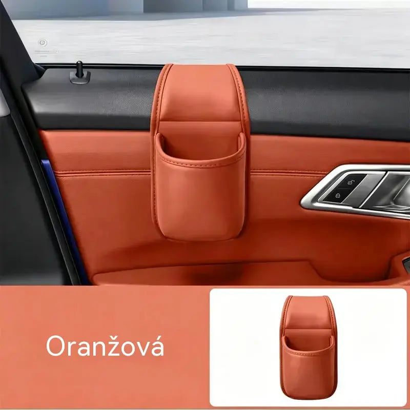 2 kusy za 24 €🚗 Viac priestoru a poriadok v aute! Kožený držiak na dvere auta / na pohár a telefón (jednoduchá montáž na okno / ponuka 1+1 ZADARMO – dostanete 2 kusy)! ✨