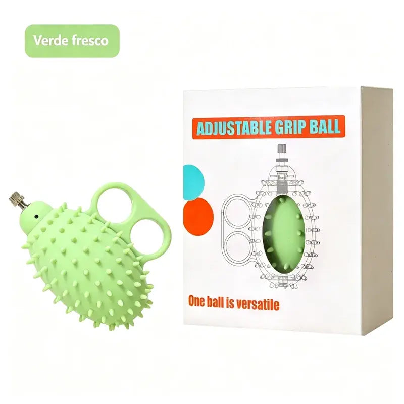 Pelota ortopédica para la recuperación de dedos y manos, con anillos de fijación, dispositivo de entrenamiento de fuerza y movilidad para personas mayores o con secuelas de un derrame cerebral.