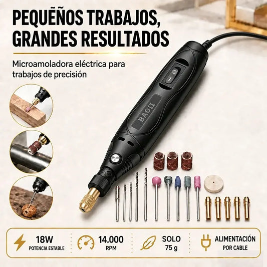 Molinillo eléctrico pequeño de mano