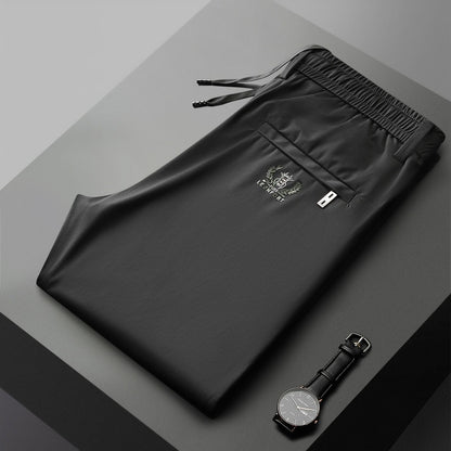 🔥【Vremenski ograničeno 50% popusta】(S-5XL) Nove rastezljive hlače od ledene svile za proljeće/ljeto 2026.