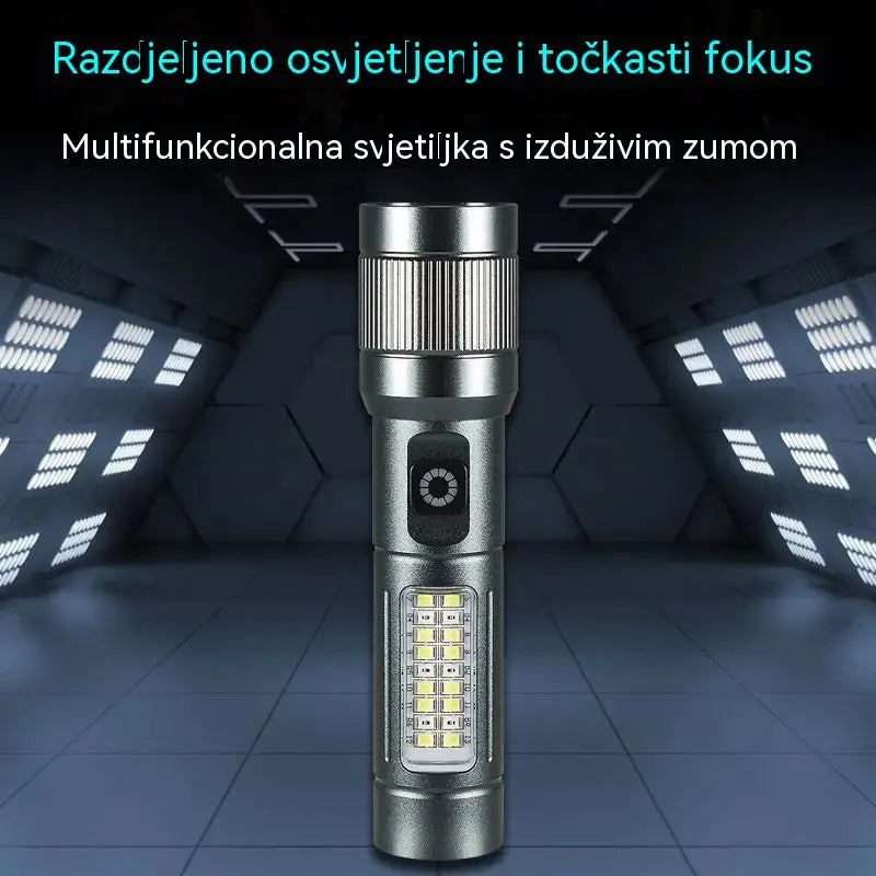 🔦 Višenamjenska LED svjetiljka s zumom