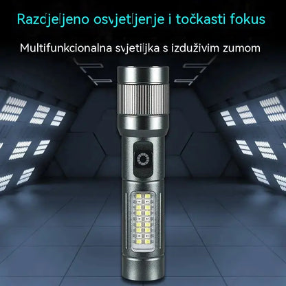 🔦 Višenamjenska LED svjetiljka s zumom