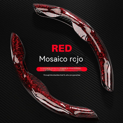 【31€】1 juego de 2 piezas-Funda para volante segmentada con diseño de mosaico