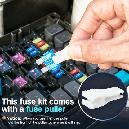 🔌 Juego de 300 fusibles para automóviles | Todos los tipos comunes • En caja de almacenamiento