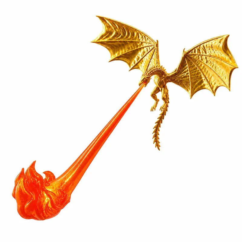 🐉🔥 3D LED lučka zmaja, ki bruha ogenj | Fantazijska svetleča dekoracija knjižne police