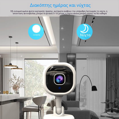 Bezdrôtová inteligentná HD domáca bezpečnostná kamera