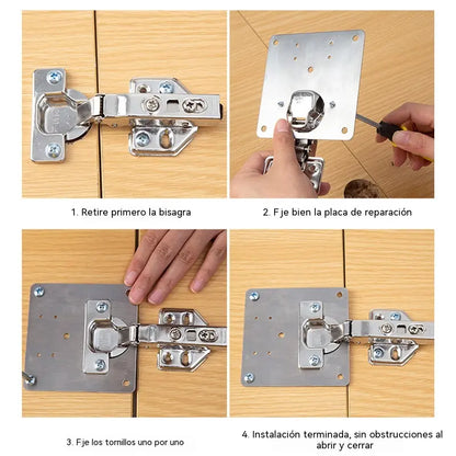 🛠️¡Compra uno y llévate otro gratis! 🔥Kit de reparación de bisagras: herramienta multifuncional, fácil de reparar, duradera y de larga duración🏠