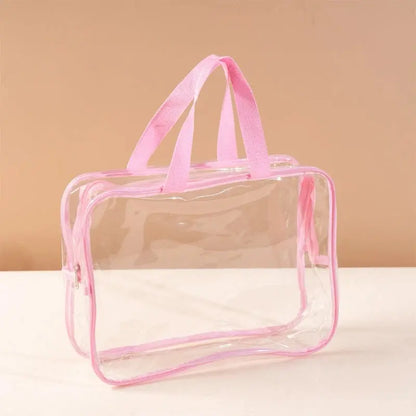 Compra 1 y llévate 1 gratis. Bolsa de almacenamiento de PVC transparente.