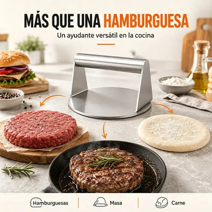 🥩🍔Prensa para hamburguesas antiadherente para cocinar