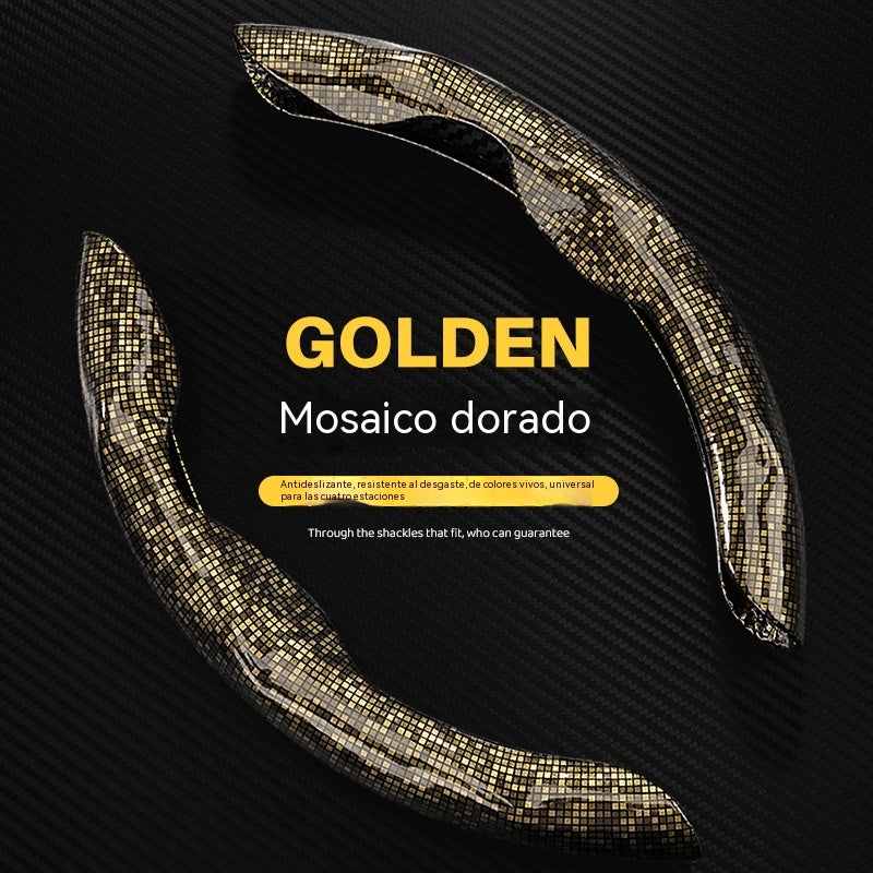 【31€】1 juego de 2 piezas-Funda para volante segmentada con diseño de mosaico