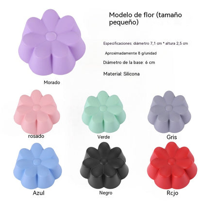 🍩🧁Moldes de silicona con forma de flor | Perfectos para tus postres 🍩
