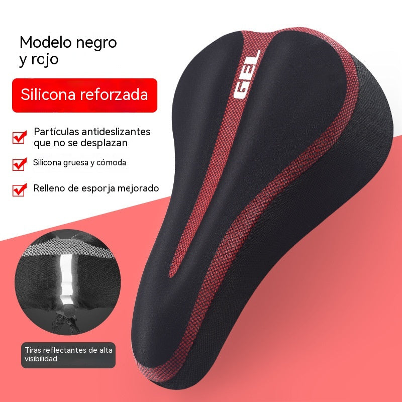 Cojín de silicona para asiento de bicicleta: máxima comodidad y protección integral.