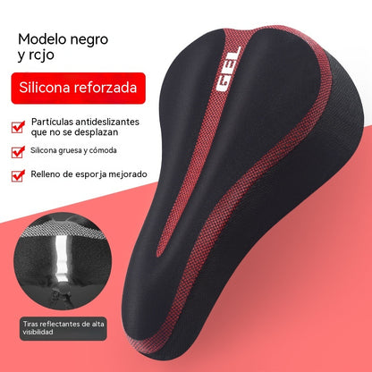 Cojín de silicona para asiento de bicicleta: máxima comodidad y protección integral.