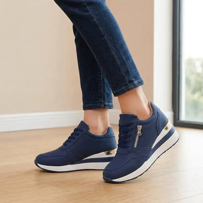 【36-43】🌹Modni čevlji s platformo in 5 cm dvignjeno peto.