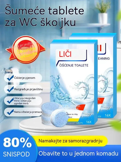 Kupite 3 i dobijte 3 gratis snažne šumeće tablete za čišćenje WC školjke