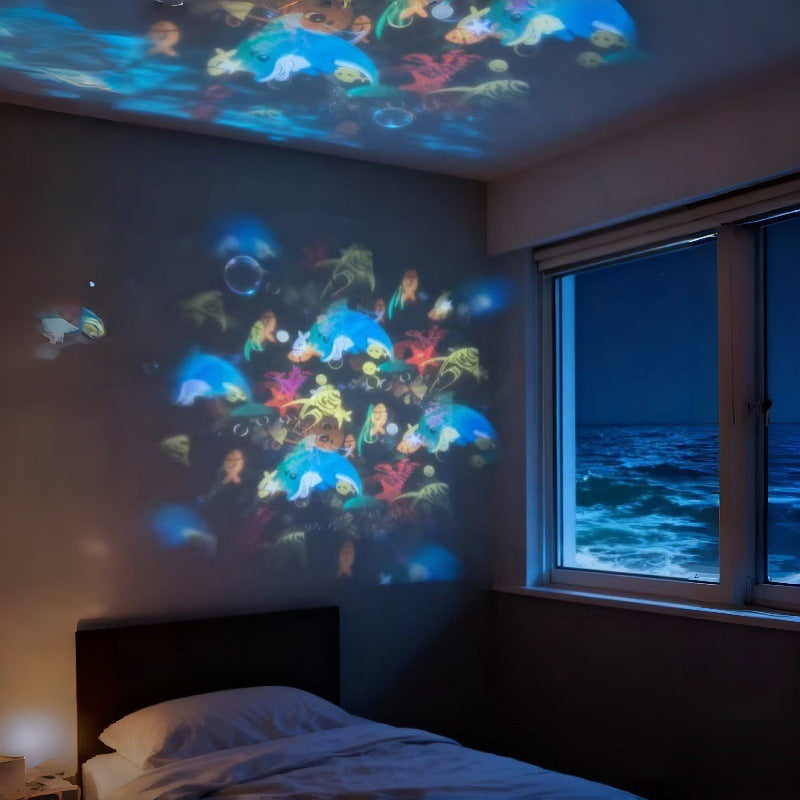 💖🌙【50%OFF】¡Lámpara proyector LED giratoria dinámica 2026! ☁️🔥✨