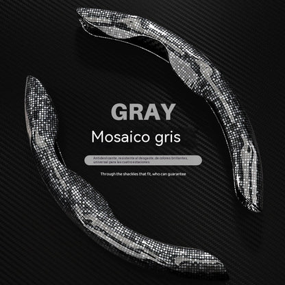 【31€】1 juego de 2 piezas-Funda para volante segmentada con diseño de mosaico