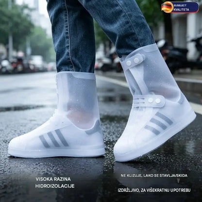 Recite zbogom mokroj obući! Izdržljive i vodootporne navlake za cipele: dizajn protiv klizanja, sklopive za jednostavno spremanje u torbu 🌧️