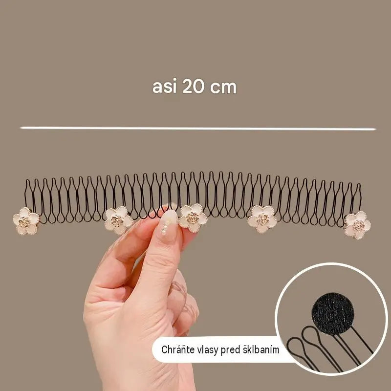 【Juego de 10 piezas】🔥50 % DE DESCUENTO🔥 Diadema invisible para el pelo suelto: cierre en espiral, sin marcas, sin enredos 💇