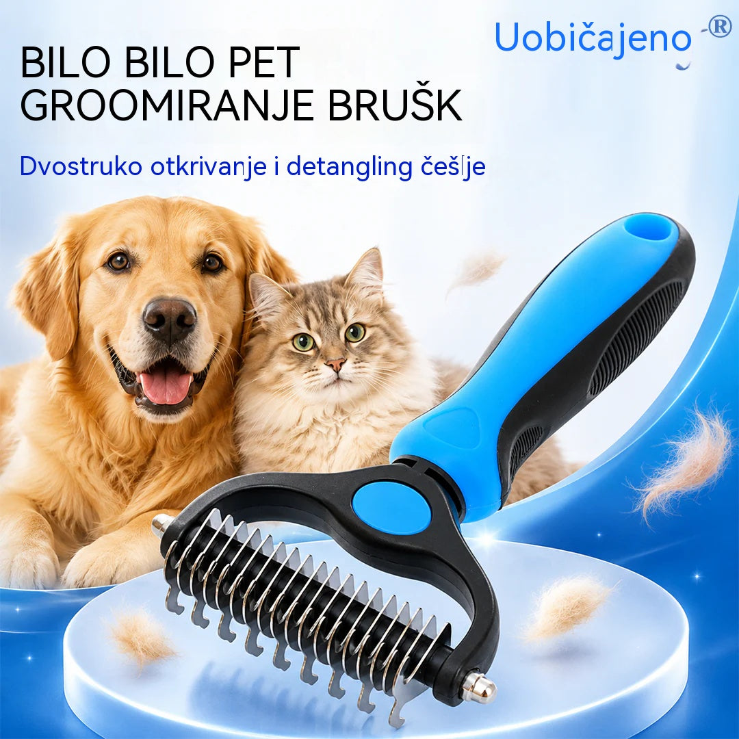 🐾 Profesionalni alat za uklanjanje mrtve dlake sa pasa i mačaka: nježan, učinkovit i dom bez dlaka ✨💖