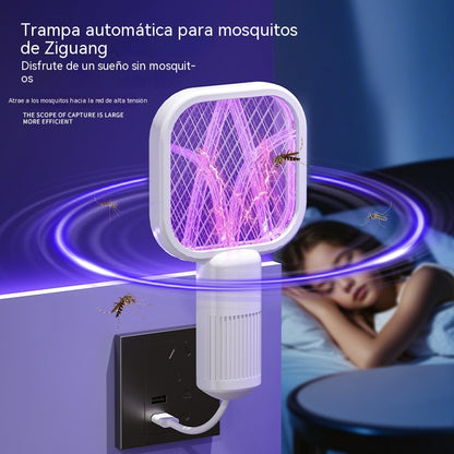 👍👍 2 piezas 25€--Raqueta eléctrica antimosquitos | Exterminador USB con luz UV