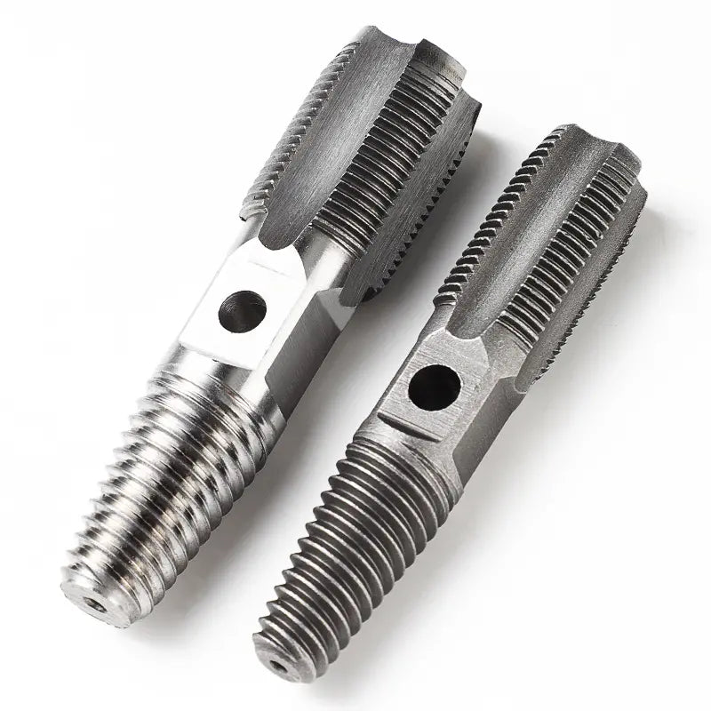 2 piezas 31 €【4 puntos + 6 puntos】Kit de doble función para la eliminación y reparación de roscas de tubería