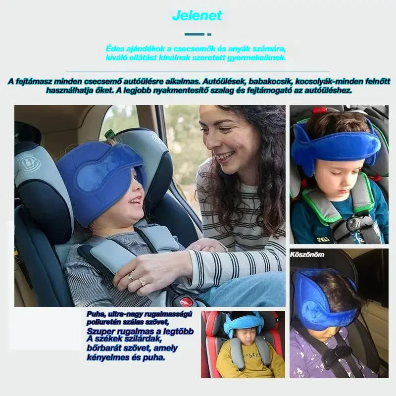 🚗 Vásárolj most 50% kedvezménnyel! 😴 Autós fejtámla alváshoz: állítható, puha és megtámasztja a fejed, így megakadályozza, hogy előrebukjon, és kényelmesen szunyókálhatsz utazás közben. 🛌