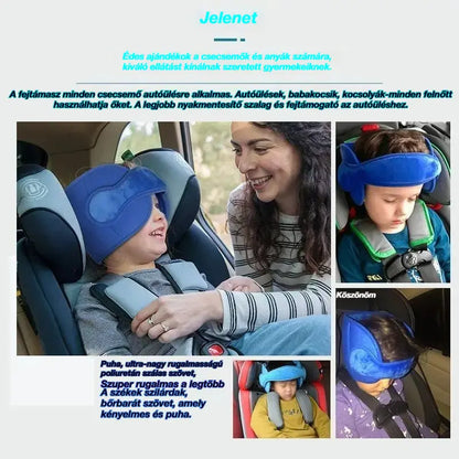 🚗 Vásárolj most 50% kedvezménnyel! 😴 Autós fejtámla alváshoz: állítható, puha és megtámasztja a fejed, így megakadályozza, hogy előrebukjon, és kényelmesen szunyókálhatsz utazás közben. 🛌