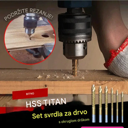 🔥 Set od 6 profesionalnih svrdla | Brzo i precizno bušenje za vaše projekte