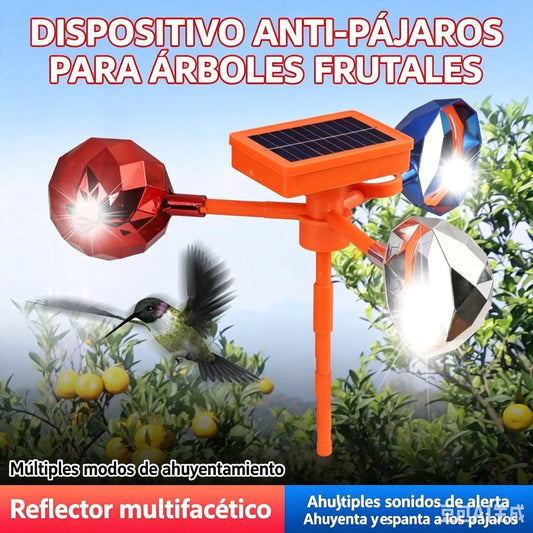 👍Ahuyentador solar de pájaros, libre de contaminación