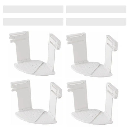 Juego de 4 piezas-28€-Sujetadores de sábanas: clips antideslizantes, invisibles y sin agujas que fijan las sábanas y las sábanas bajeras por las esquinas para evitar que se muevan.