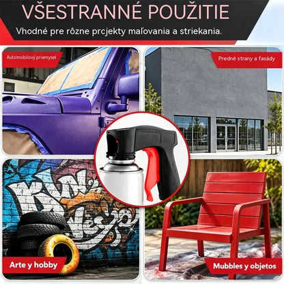 🔥🔥Kupte 1, druhý získáte zdarma🔥2 položka za 580 Kč🔥🎨🔧 Přídavná rukojeť na spreje | Ergonomický úchop pro lakování aut, stěn a kutilské projekty