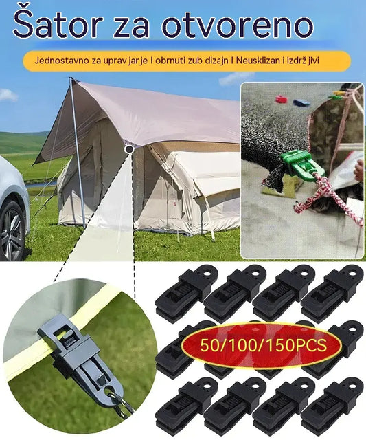 🏡🌿[50 kom] Kopče za mrežu za sjenu, kopče za šatore