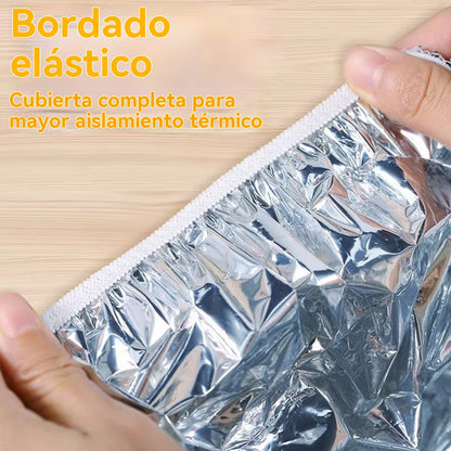 📢📢 ¡50% DE DESCUENTO!⏰【100 piezas】 Cubierta aislante de papel de aluminio